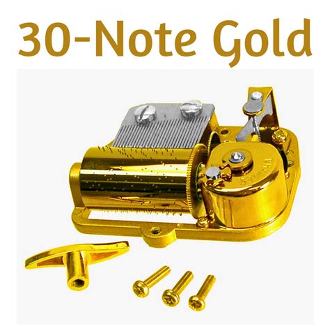 30 note auto electric music box movement|music box movements list.